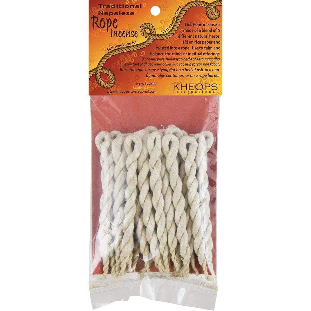Specialty Incense Tibetan Rope Incense (Pack of 25 Ropes), SKU KH-72409, UPC 6016211352337
