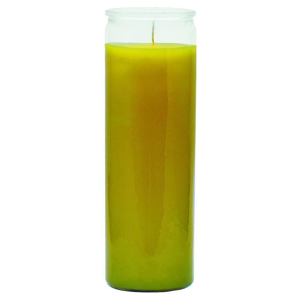 7 Day Jar Candle - Yellow, SKU RM-17112, UPC 6016218639691