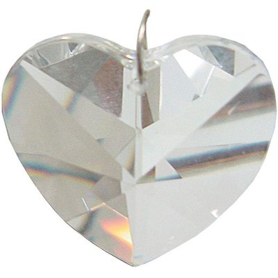 40 mm Prism Crystal - Heart CL, SKU KH-62504, UPC 6016230719746