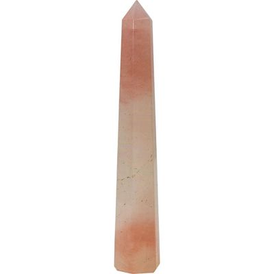 3-4&quot; Gemstone Obelisk - Rose Quartz, SKU KH-76180, UPC 6016209121105