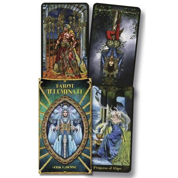 Tarot Illuminati Deck by Kim Huggens, Erik C. Dunne, SKU LW1811, UPC 6016250730745