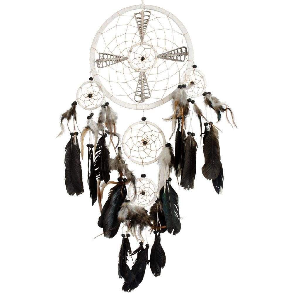 8.5&quot; Dream Catcher - Ocean Spirit, SKU KH-30078, UPC 6016213157138
