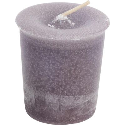 Power Herbal Reiki Charged Votive Candle - Gray, SKU KH-81515-D18, UPC 6016203673624
