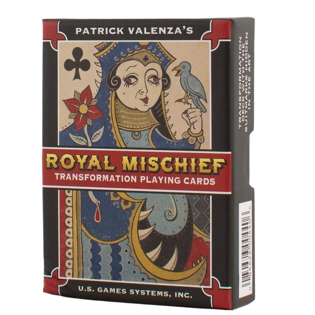 Royal Mischief Transformation Playing Cards by Patrick Valenza, SKU UG-RMPC54, UPC
