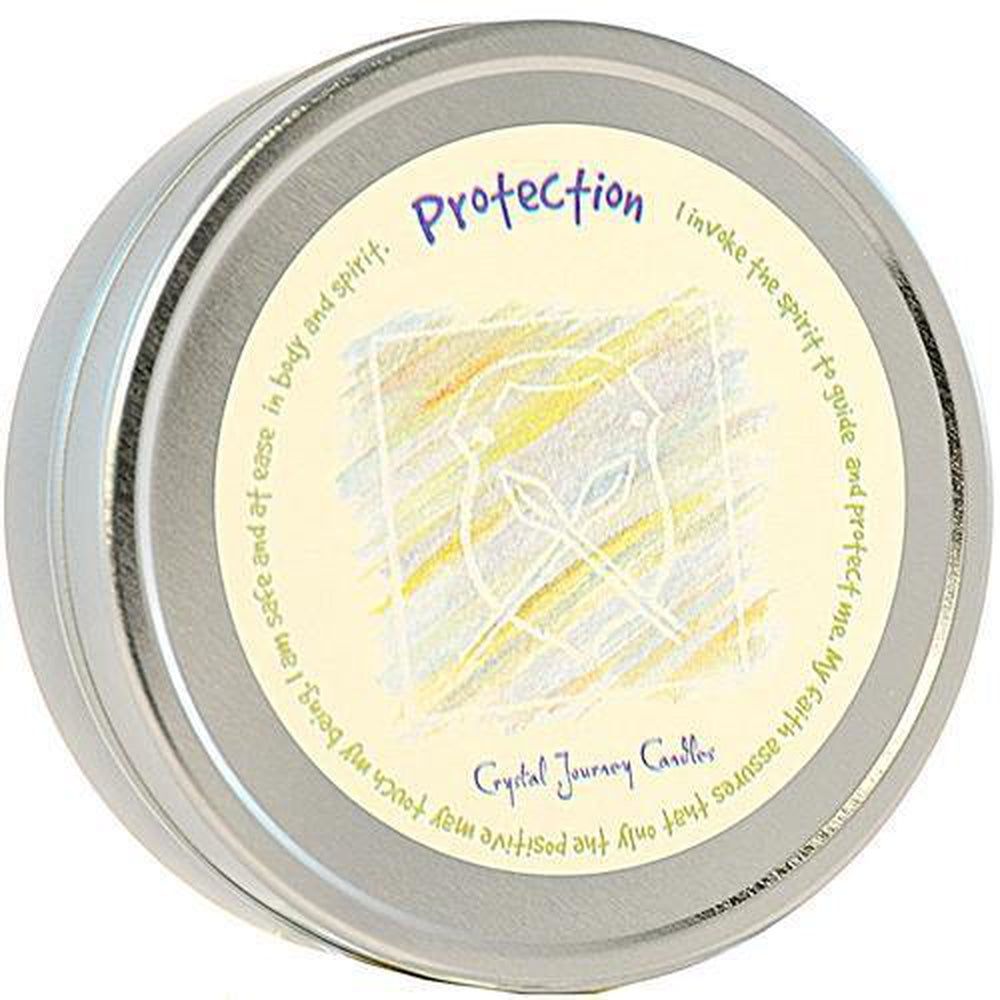 4&quot; Herbal Travel Scent Candle - Protection, SKU CJ-F220, UPC 6016230297206