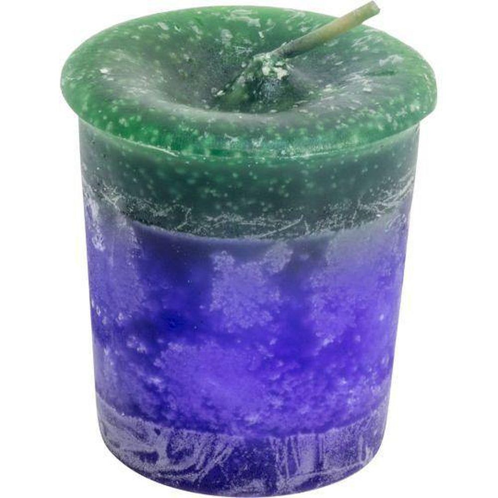 Scented Votive Candle - Patchouli &amp; Bayberry (Box of 18), SKU CJ-T700, UPC 6016247946968