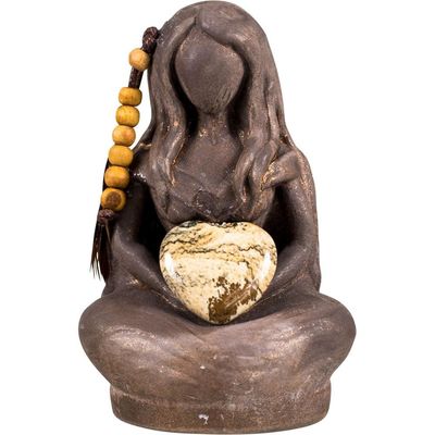2.75&quot; Gypsum Cement Figurine - Aine Goddess of Love, SKU KH-12221, UPC 6016204043006