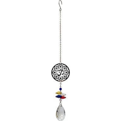 11&quot; Sun Drop - Om Mandala, SKU KH-63010, UPC 6016200110146