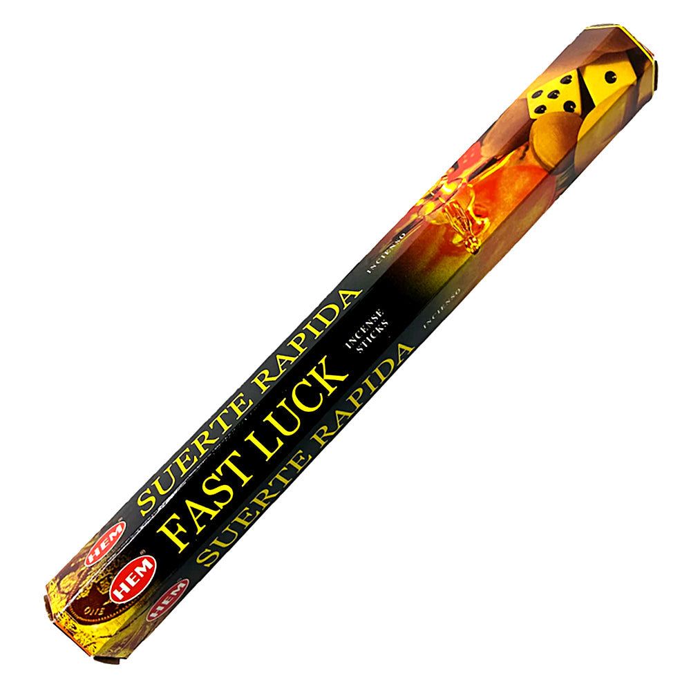 Fast Luck HEM Incense Stick 20 Pack, SKU FL20, UPC 6016208056071