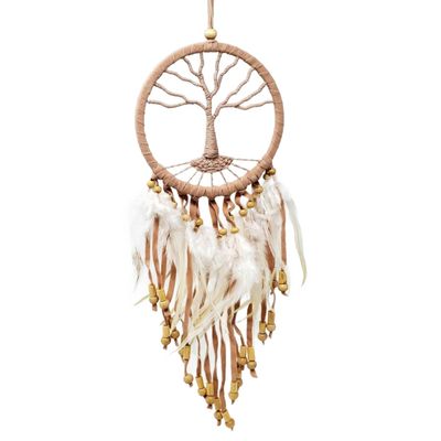 5&quot; Dream Catcher - Tree of Life Suede, SKU DC78, UPC 6016215094097