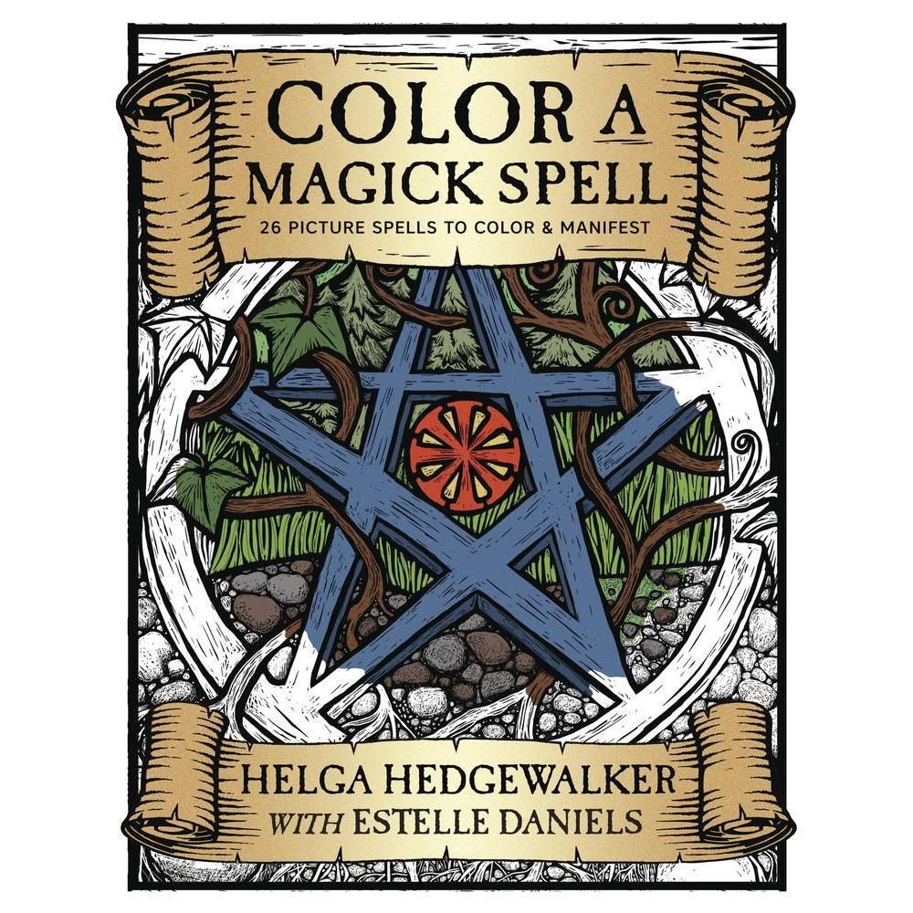 Color A Magick Spell by Helga Hedgawalker, SKU LW320, UPC 6016201012081