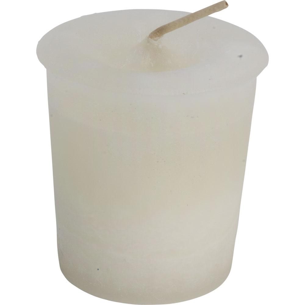 Astral Journey Herbal Reiki Charged Votive Candle - Cream, SKU KH-81521-D18, UPC 6016203942935