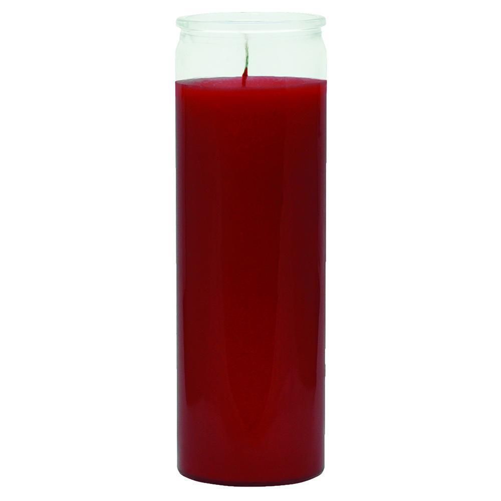 7 Day Jar Candle - Red, SKU RM-17102, UPC 6016222125159