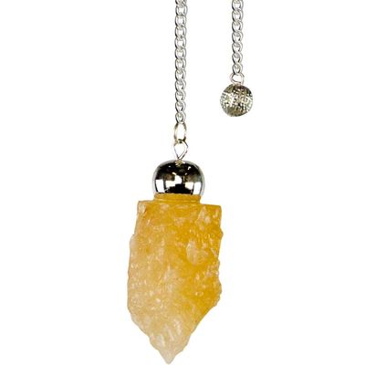 Rough Stone Pendulum - Yellow Aventurine, SKU KH-61139, UPC 6016201292261