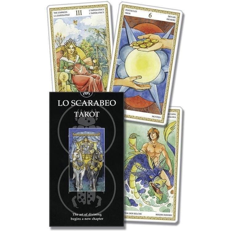 Lo Scarabeo Tarot by Mark McElroy, Anna Lazzarini, SKU LW1686, UPC 6016228954951