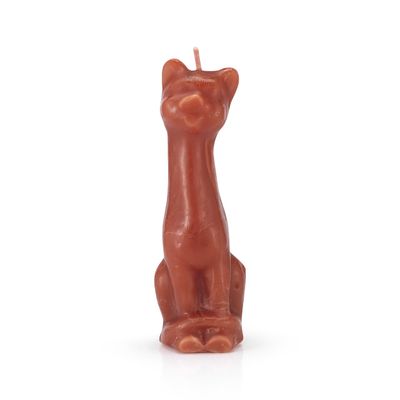 6&quot; Cat Candle - Red, SKU RM-10908, UPC 6016202515529