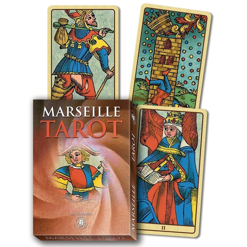Marseille Tarot Grand Trumps by Lo Scarabeo, SKU LW1260, UPC 700317032618