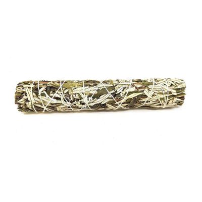 8-9&quot; Yerba Santa Sage Smudge Stick, SKU N02-01-YSW, UPC 6016209410445