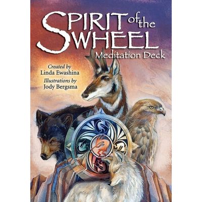 Spirit of The Wheel Meditation Deck by Linda Ewashina, Jody Bergsma, SKU UG-SW40, UPC 6016203019071