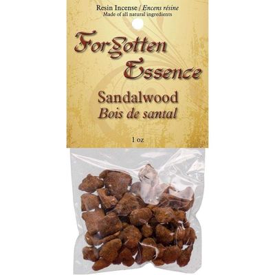 1 oz Sandalwood Resin Incense, SKU KH-73327-D16, UPC 6016200364327
