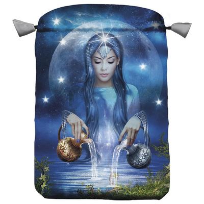 Arcanum Satin Tarot Bag by Lo Scarabeo, SKU LW1038, UPC 6016208168170