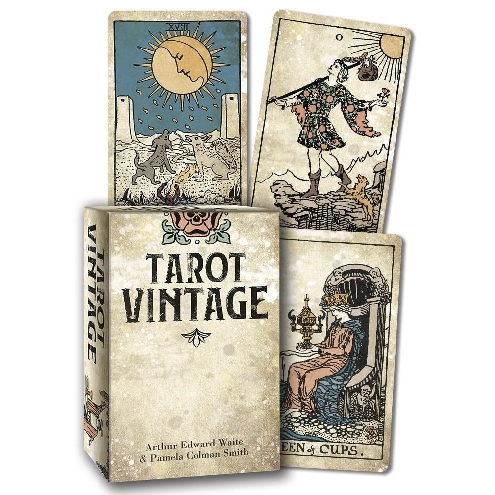 Tarot Vintage by Arthur Edward Waite, Pamela Colman Smith, Sasha Graham, SKU LW107, UPC 60160199649…
