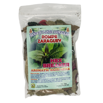 Brybradan Aromatic Bath Herbs - Hex Breaker (Rompe Zaraguey), SKU RM-601761, UPC 6016206651674
