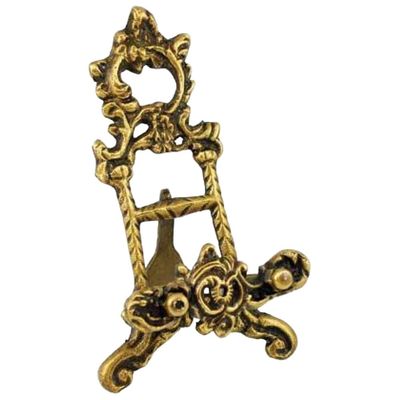 6&quot; Brass Scrying Mirror Stand, SKU BT6, UPC