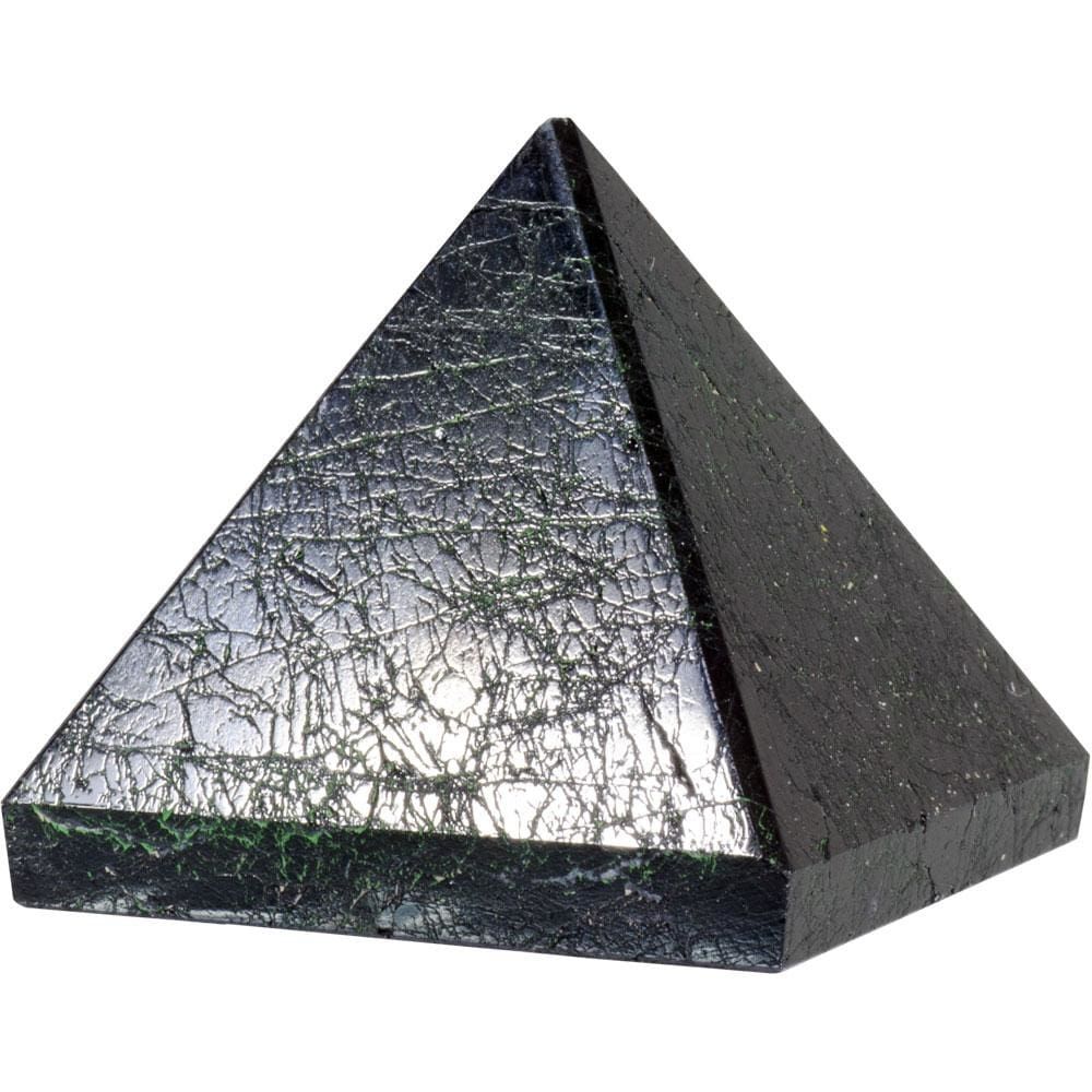 25-35 mm Gemstone Pyramid - Black Tourmaline, SKU KH-63203, UPC 6016203290258