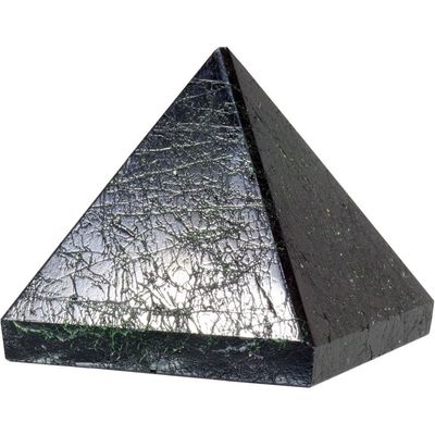 25-35 mm Gemstone Pyramid - Black Tourmaline, SKU KH-63203, UPC 6016203290258