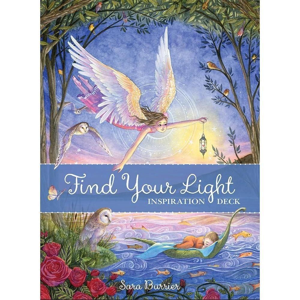 Find Your Light Inspiration Deck by Sara Burrier, SKU UG-FYL44, UPC 6016201860880