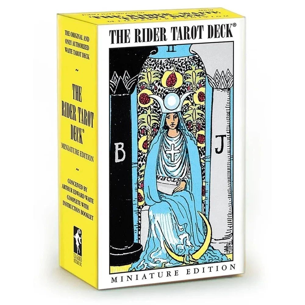 Rider-Waite Tarot Deck Mini by Pamela Colman Smith, SKU UG-MR78, UPC 6016205241296