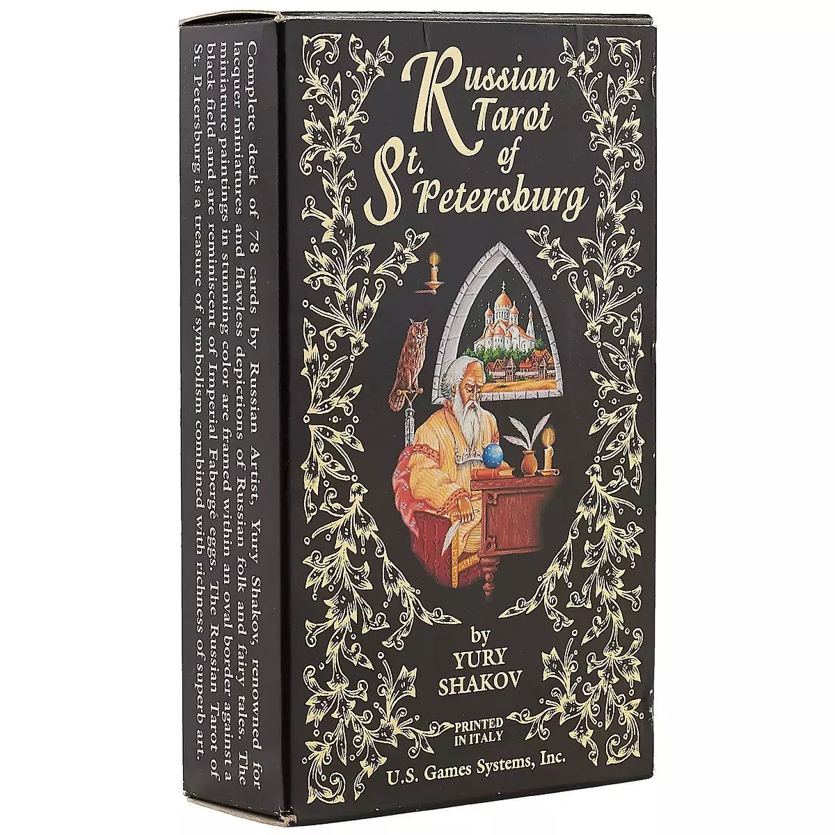 Russian Tarot of St. Petersburg Deck by Yury Shakov, SKU UG-RTS78, UPC 6016213710715