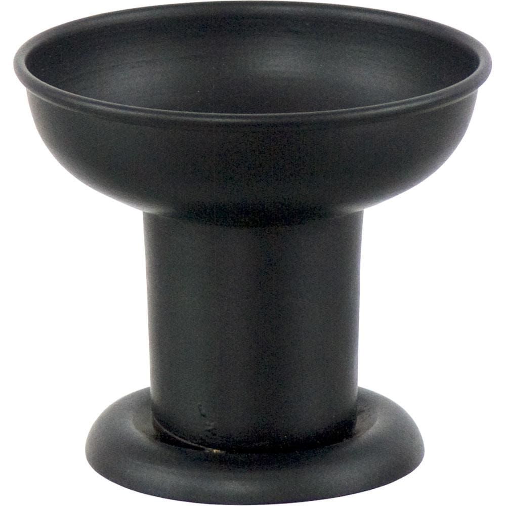Metal Pillar Candle Holder - Black, SKU CJ-217, UPC 6016204317398