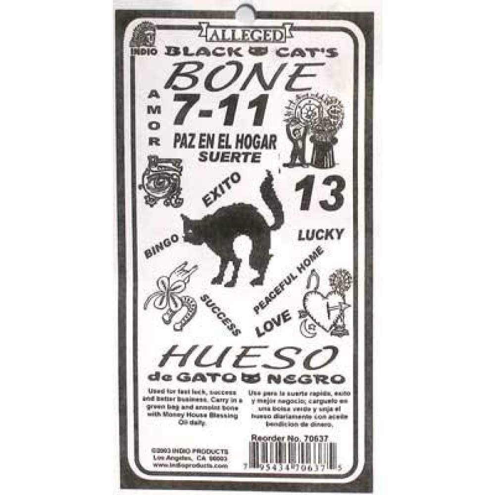 Black Cat Bone in Envelope, SKU RM-10305, UPC 6016208643653