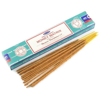 Money Matrix Satya Incense Sticks 15 gram, SKU SNMM15, UPC