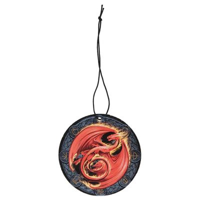 Hanging Air Freshener - Anne Stokes - Beltane Dragon (Musk Scented), SKU PG-14988, UPC 700317036159