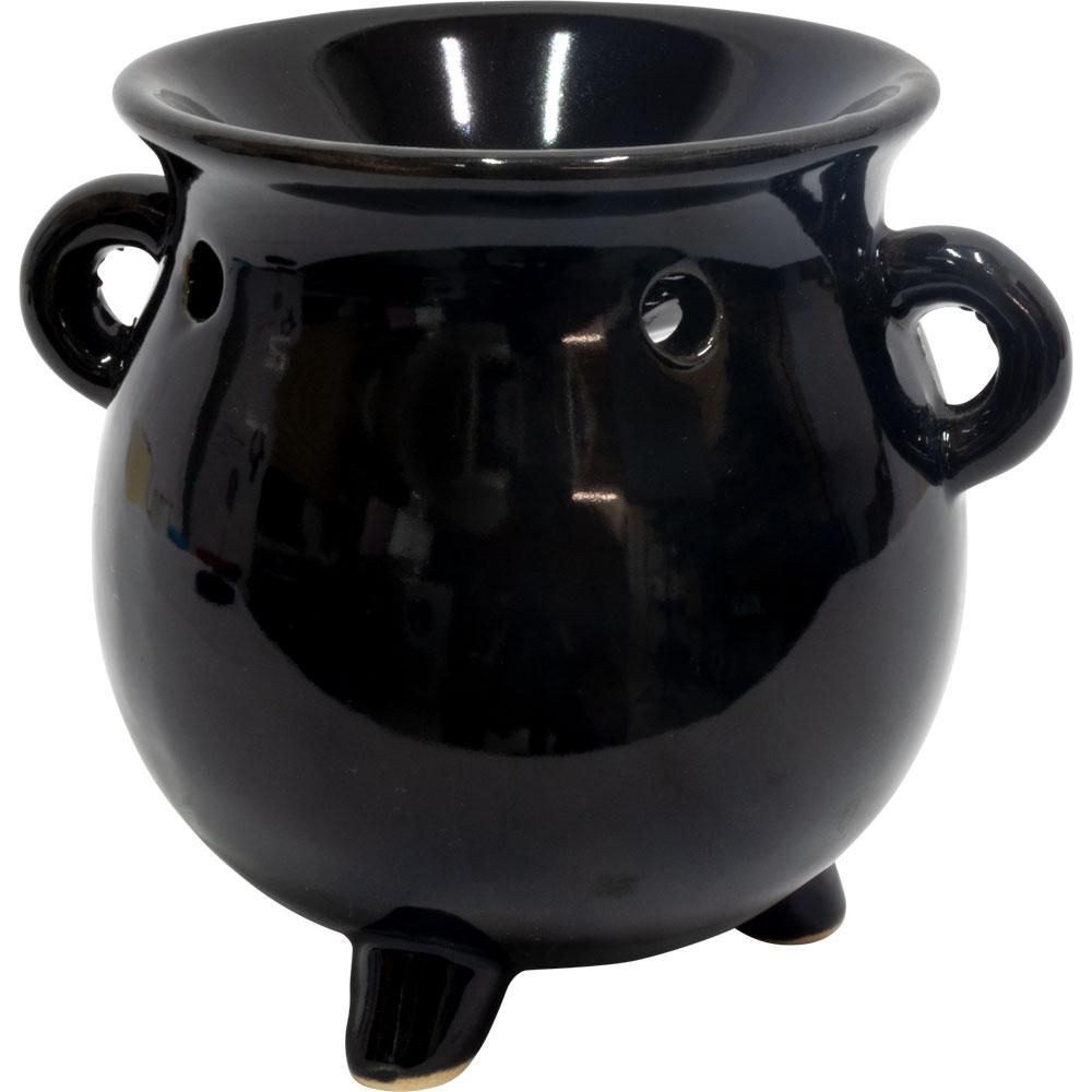 4.5&quot; Ceramic Oil Burner - Cauldron, SKU KH-08128, UPC 6016008616697