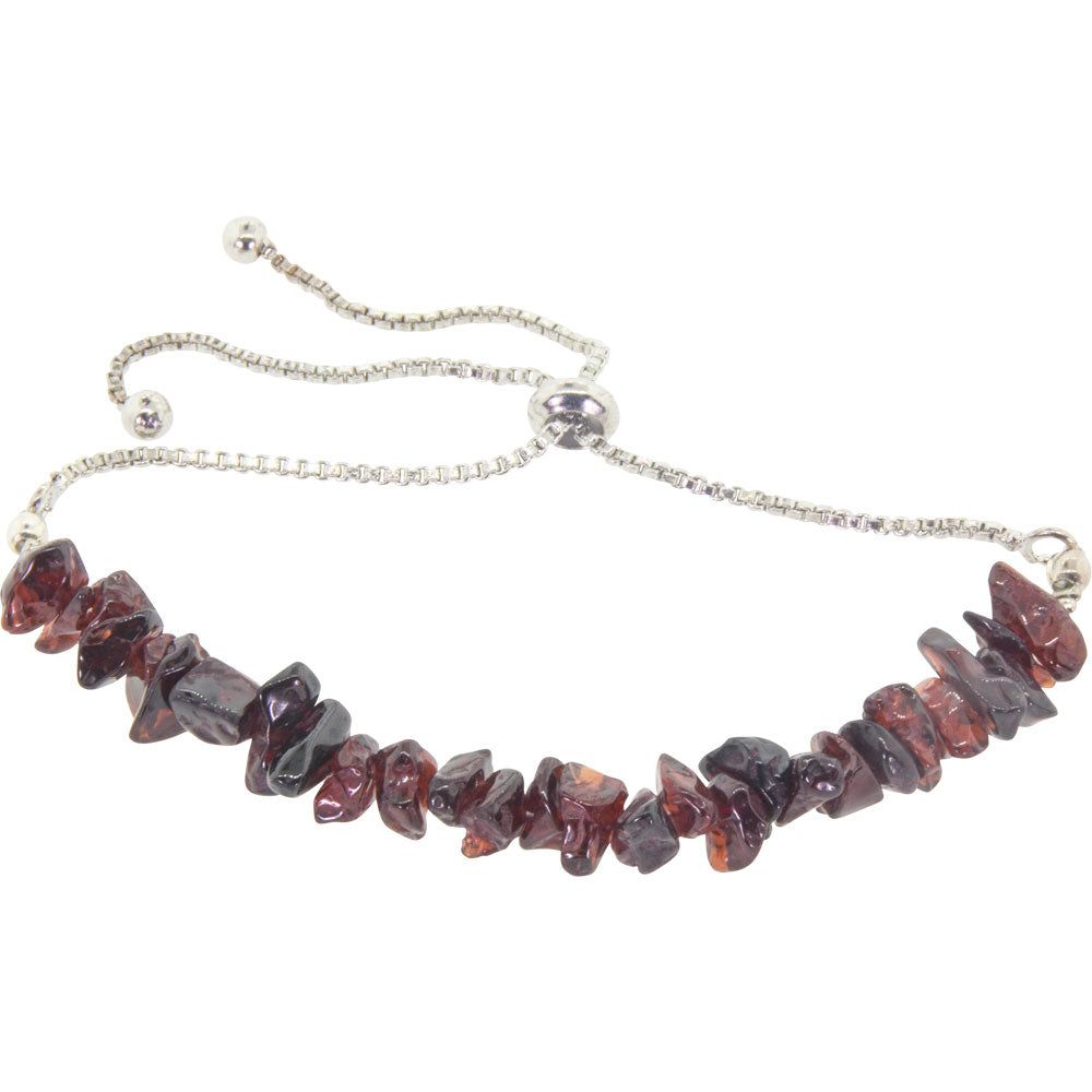 Gemstone Adjustable Chip Bracelet (Assorted Stone), SKU KH-98880-D10, UPC 700317357353