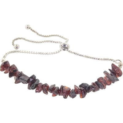 Gemstone Adjustable Chip Bracelet (Assorted Stone), SKU KH-98880-D10, UPC 700317357353