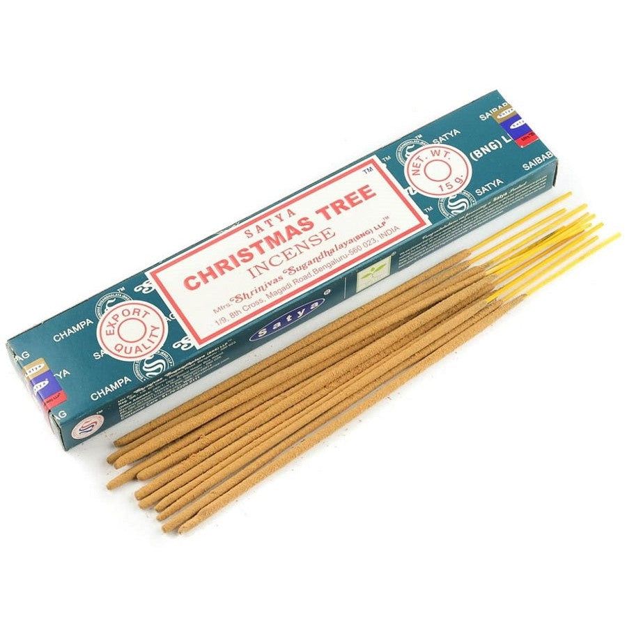 Christmas Tree Satya Incense Sticks 15 gram, SKU SCRT15, UPC 6016214245254