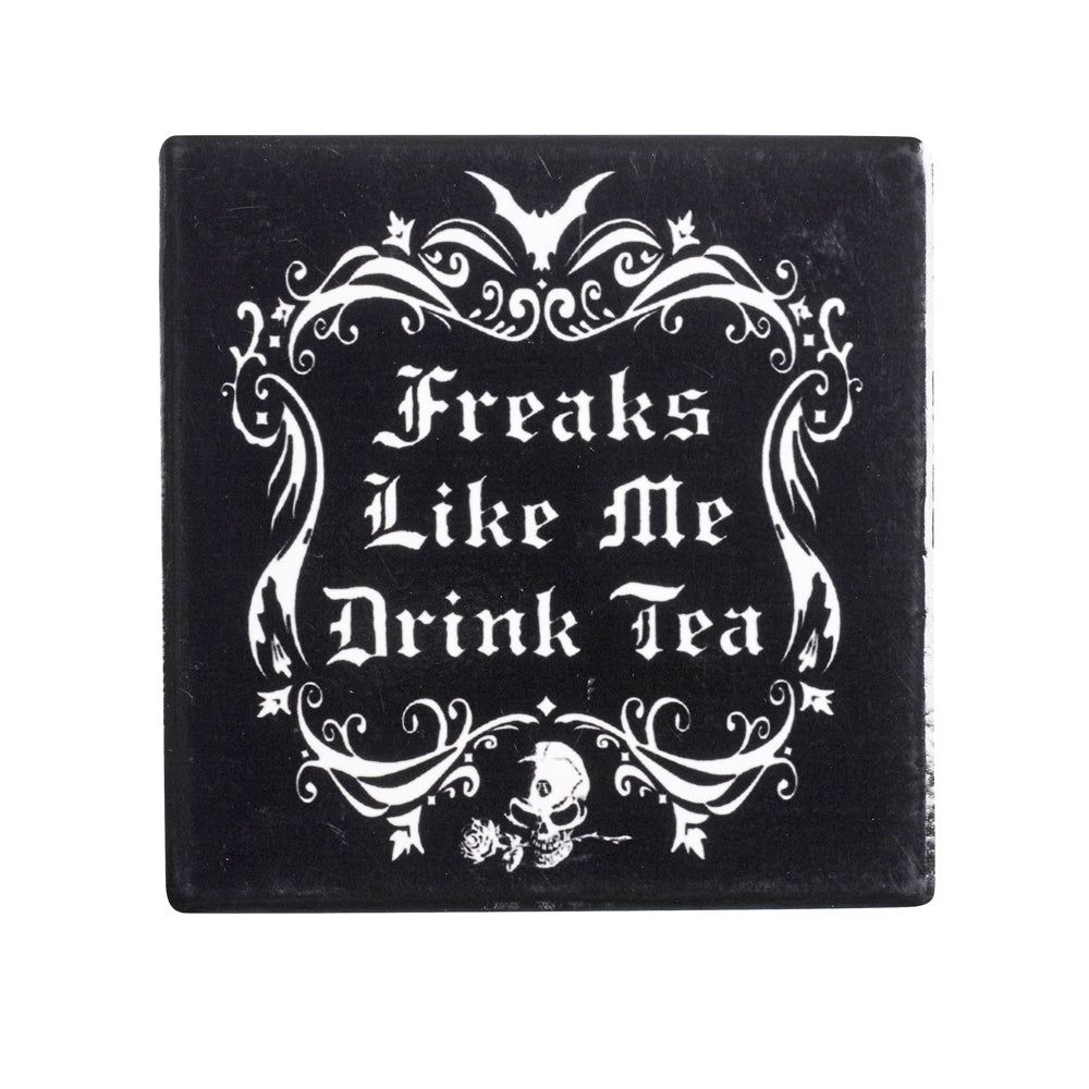 Freaks Like Me Drink Tea Coaster, SKU AL-CC5, UPC 700317062387