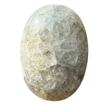 2&quot; Palm Stone - Smoky Quartz, SKU 30123071, UPC 6016007281223