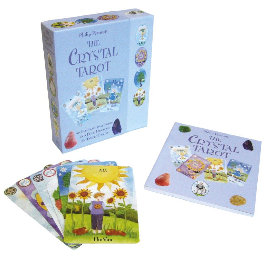 The Crystal Tarot by Philip Permutt, SKU SS-110, UPC 700317109716