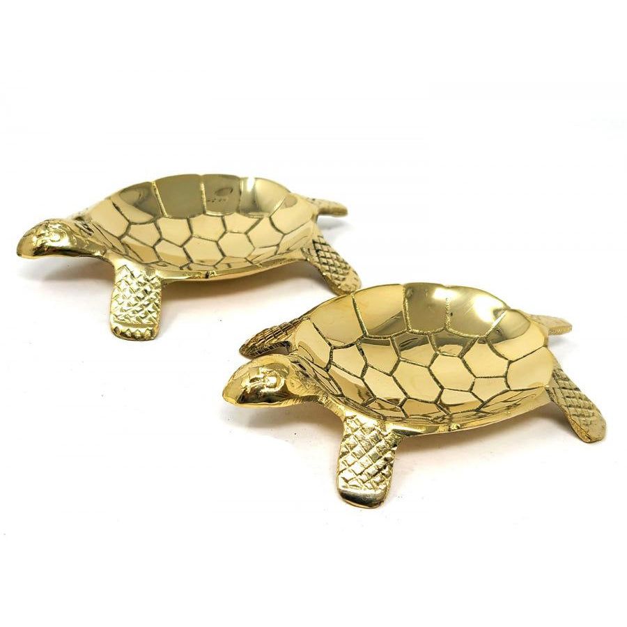 4.75&quot; Solid Brass Turtle Burner, SKU 3011, UPC 700317303435
