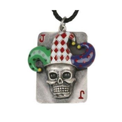 Skull Jester Pendant, SKU PG-Y2397, UPC 6016004211278