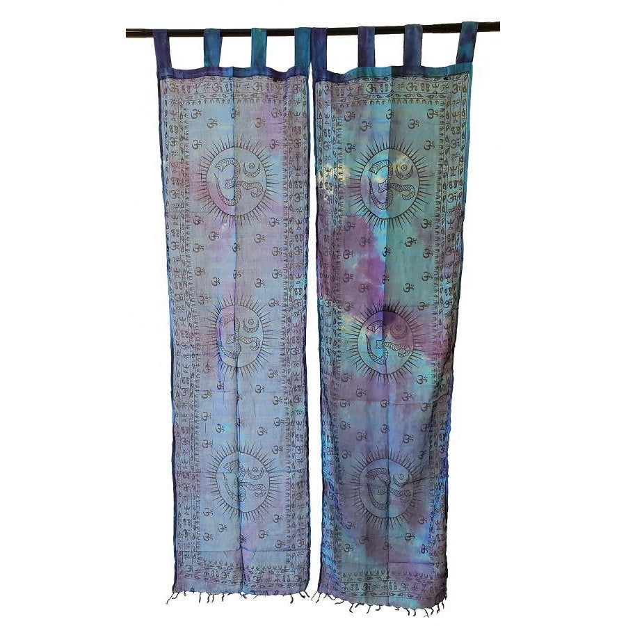 22&quot; x 72&quot; Om Cotton Curtain (Set of 2), SKU SC80-OM, UPC 6016203124133