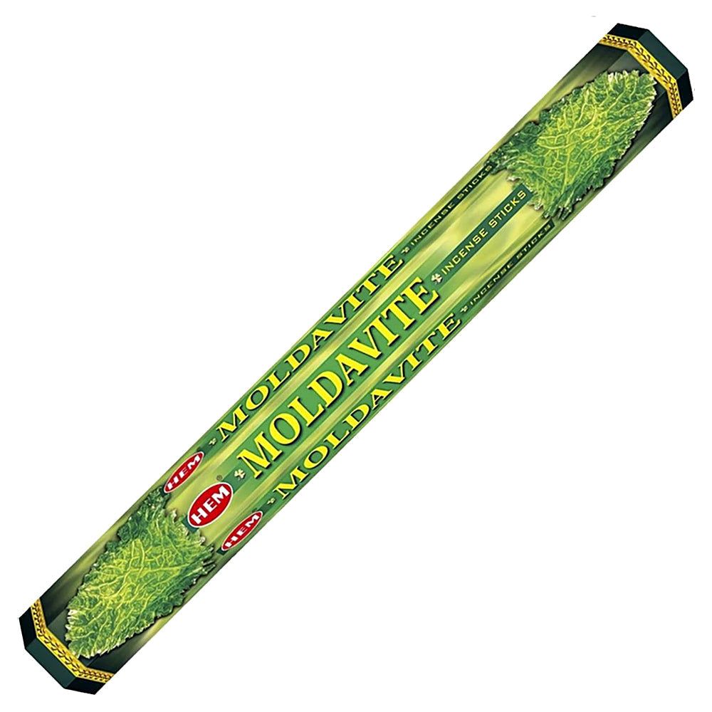 Moldavite HEM Incense Stick 20 Pack, SKU MV20, UPC 700317015451