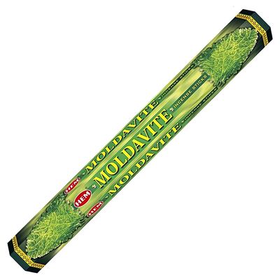 Moldavite HEM Incense Stick 20 Pack, SKU MV20, UPC 700317015451