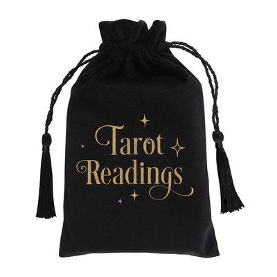 5&quot; Tarot Readings Drawstring Tarot Card Pouch, SKU PG-14181, UPC